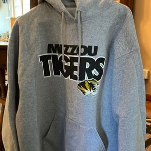Mizzou grey hoody